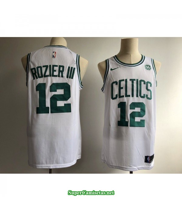 Camiseta Rozier 12 blanca Boston Celtics 2018