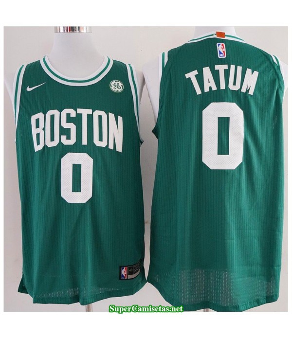 Camiseta Tatum 0 verde Boston Celtics