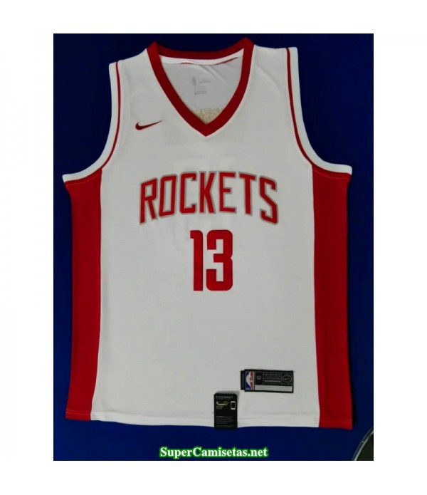 Camiseta 2019 Harden 13 blanca Houston Rockets