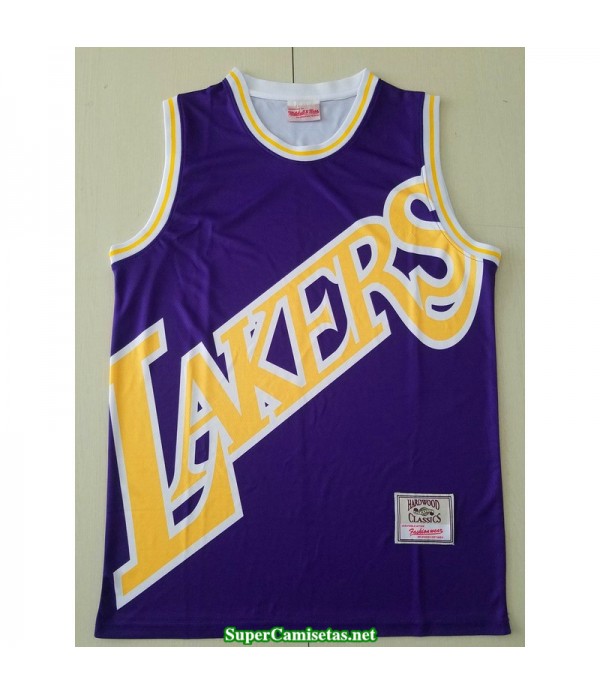 Camiseta Angeles Lakers ESP morada