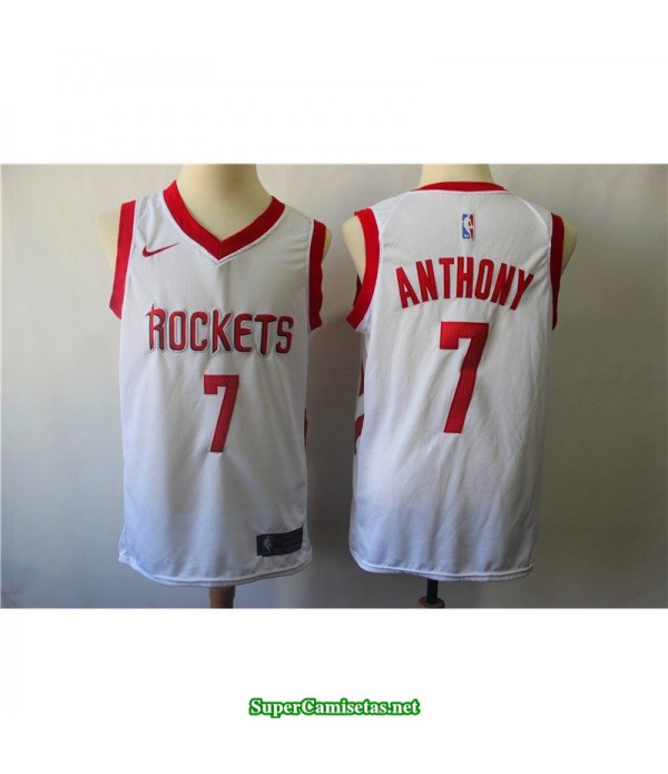 Camiseta 2018 Anthony 7 blanca Houston Rockets