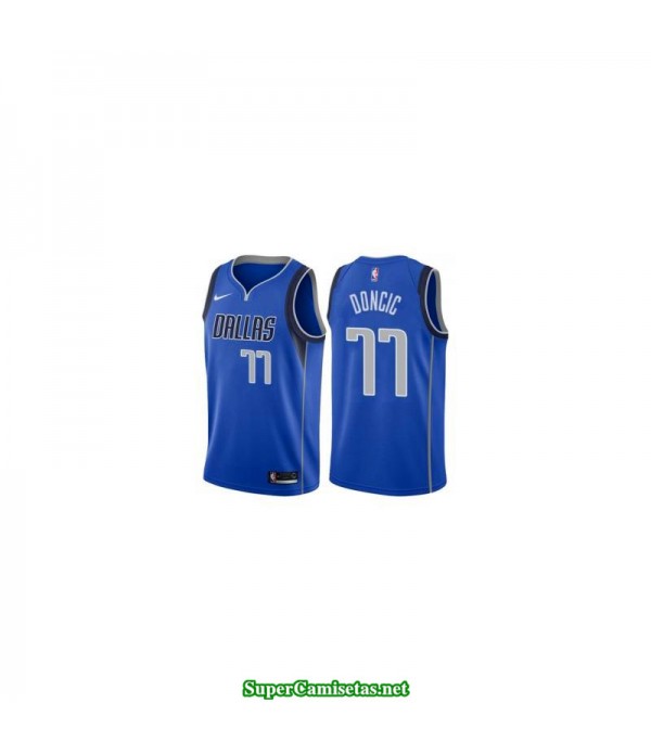 Camiseta nba Niños Dallas Mavericks Doncic 77 azul