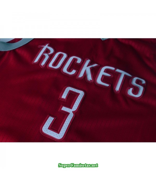 Camiseta 2018 Paul 3 roja Houston Rockets