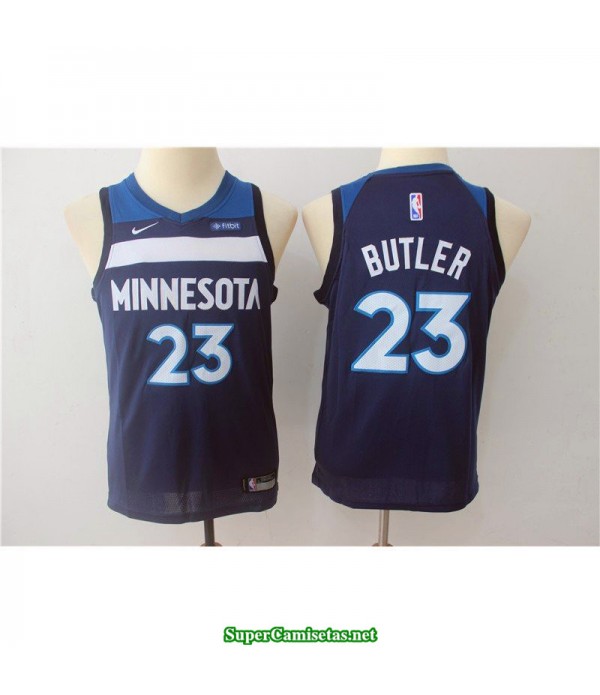Camiseta NIÑOS Butler 23 Minnesota Wolves 2018