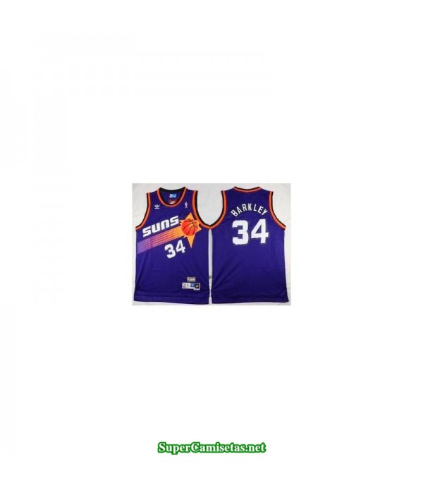 Camiseta Barkley 34 morada Phoenix Suns retro