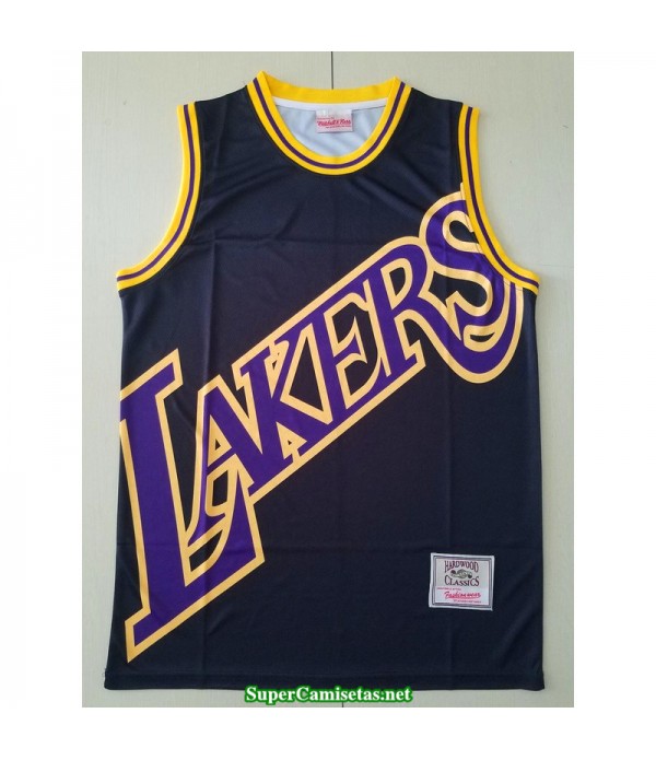 Camiseta Angeles Lakers ESP negra