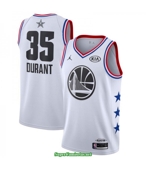 Camiseta Allstar Kevin Durant 35 blanca 2019