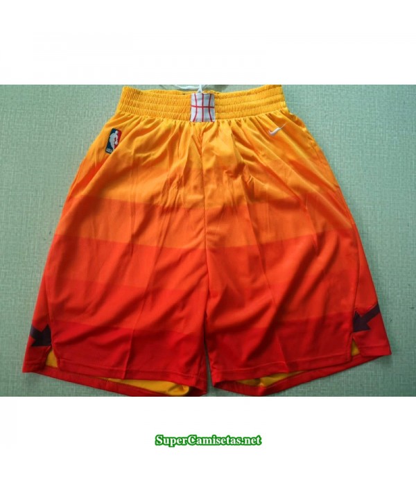 Pantalones 2018 Jazz Utah naranja