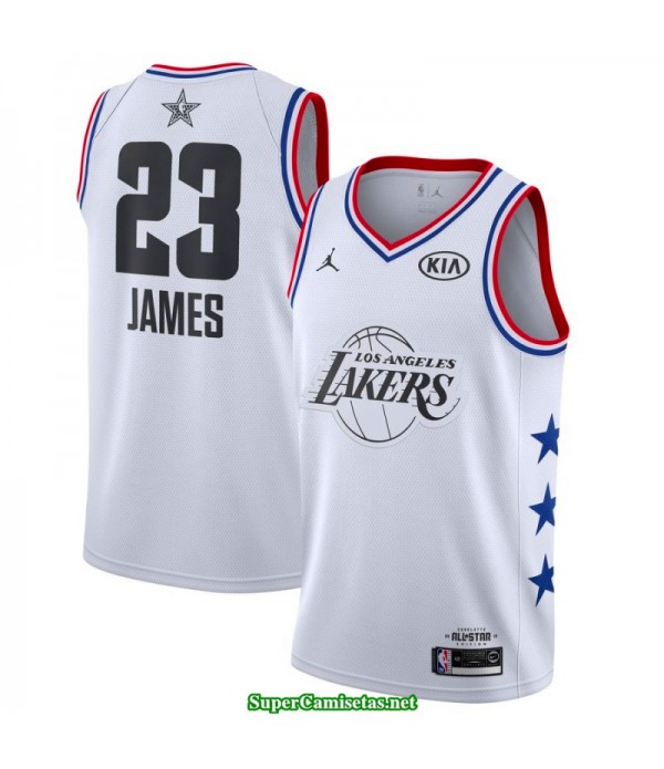 Camiseta Allstar James 23 blanca 2019