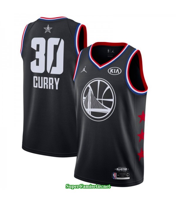 Camiseta Allstar Curry 30 negra 2019