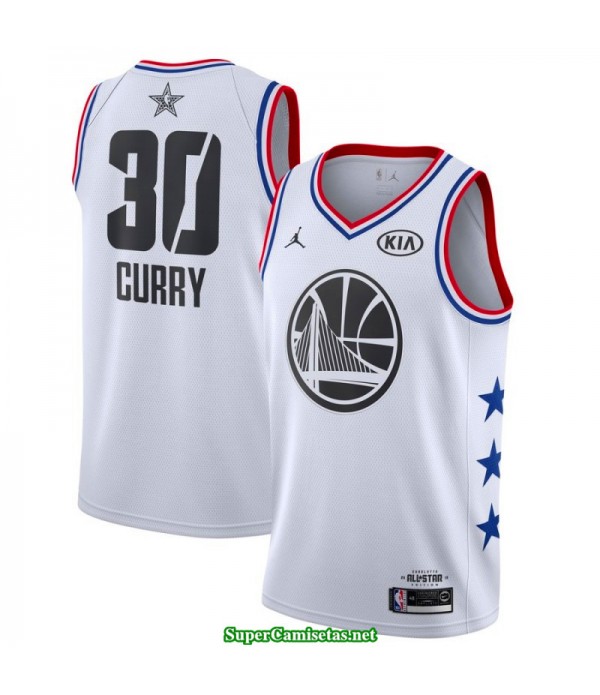 Camiseta Allstar Curry 30 blanca 2019