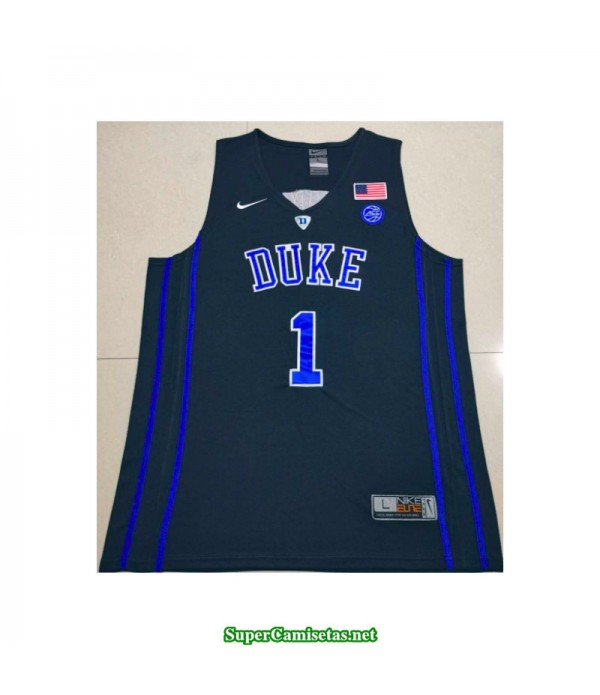 Camiseta 2019 Williamson 1 negra Duke Blue Devils