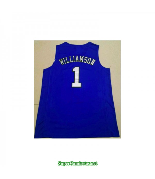 Camiseta 2019 Williamson 1 azul Duke Blue Devils