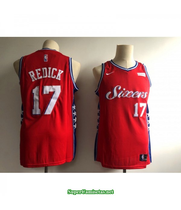 Camiseta 2019 Philadelphia Roja Redick 17