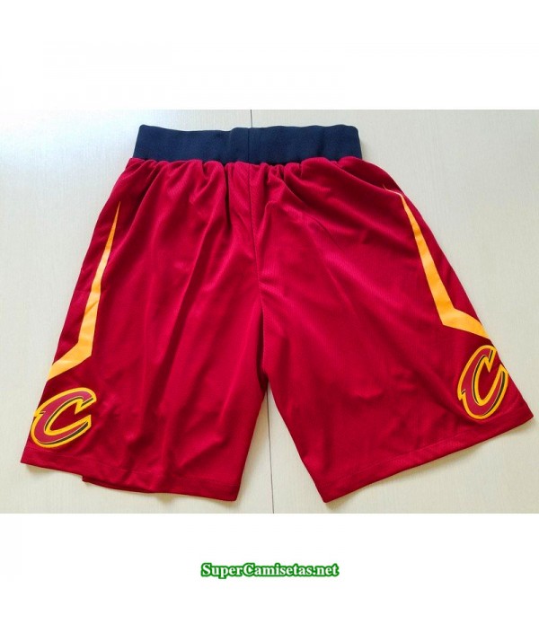 Pantalon 2018 Cleveland Cavaliers Rojo