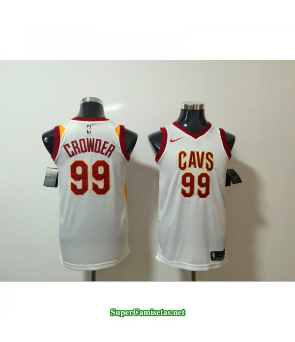 Camiseta Crowder 99 blanca Cleveland Cavaliers 2018