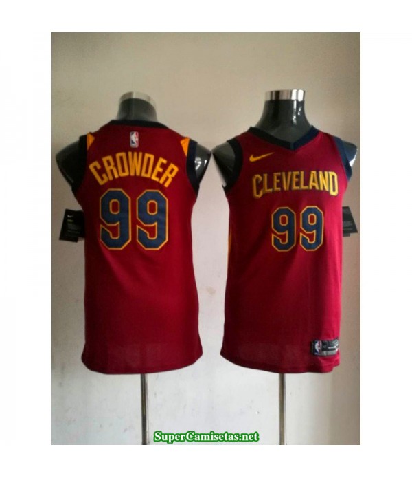 Camiseta Crowder 99 roja Cleveland Cavaliers 2018