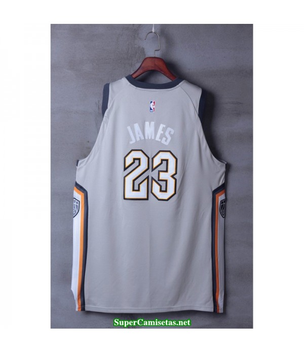 Camiseta James 23 blanca Cleveland Cavaliers 2018 THE LAND