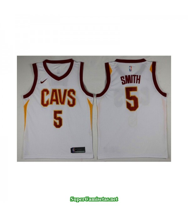 Camiseta Smith 5 blanca Cleveland Cavaliers 2018