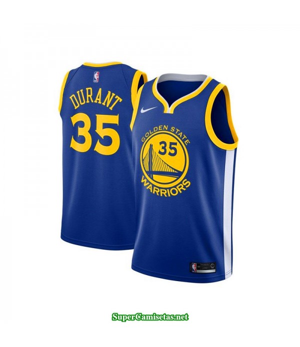 Camiseta NIÑOS Durant 35 golden state warriors 2018 azul