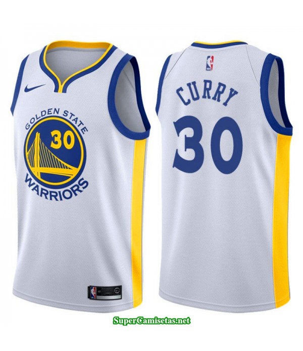 Camiseta NIÑOS Curry 30 golden state warriors 2018 blanca