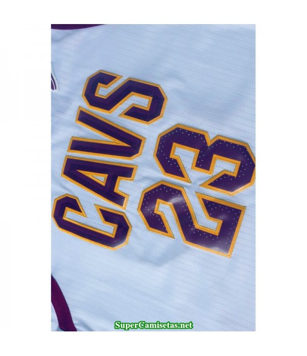 Camiseta James 23 blanca Cleveland Cavaliers 2018