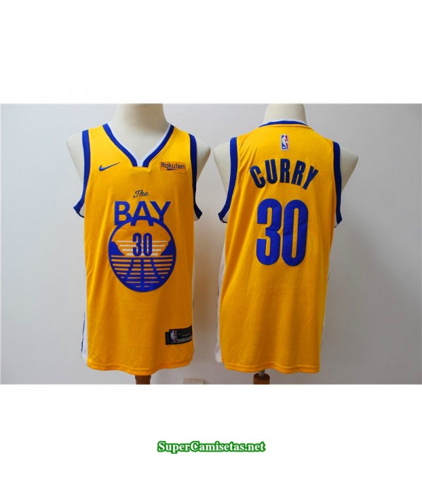 Camiseta Curry 30 the bay Golden State Warriors 2019