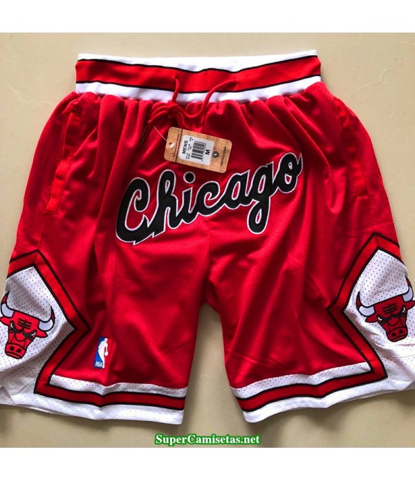 Pantalon Chicago Bulls 2019 roja retro