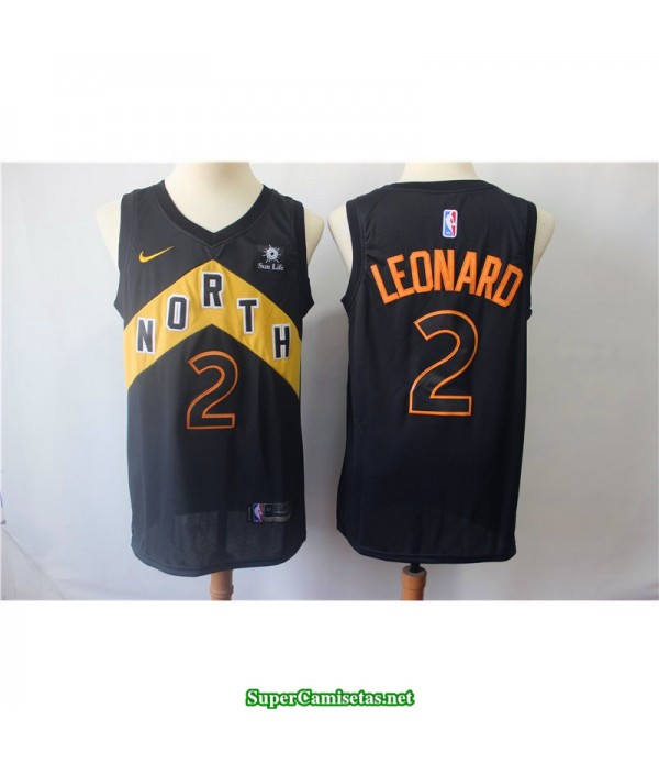 Camiseta 2018 Leonard 2 negra North