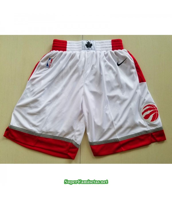 Pantalon 2018 Toronto Raptors blanco