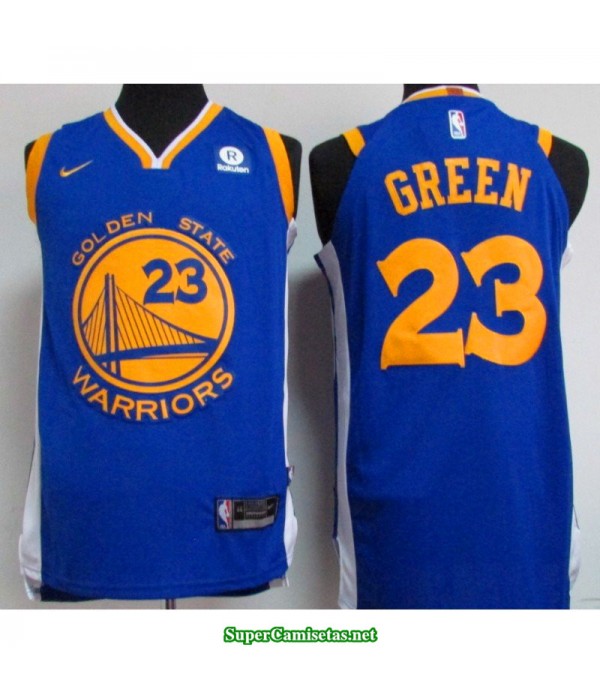 Camiseta 2018 Green 23 azul Golden State Warriors