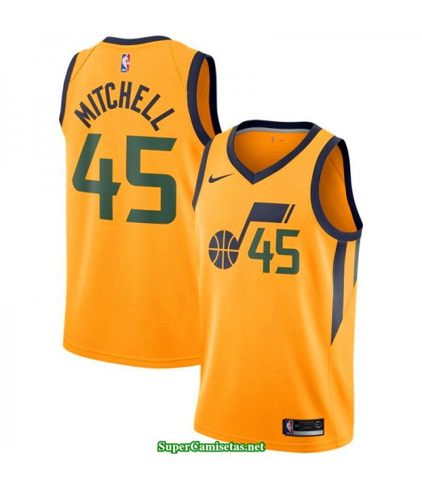 Camiseta Niños Mitchell 45 amarilla