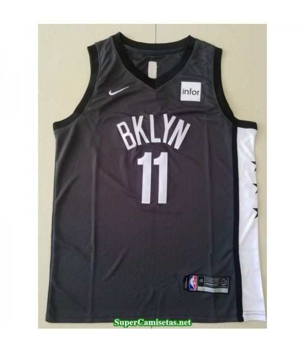 Camiseta 2020 Nets Brooklyn Irving 11 negra