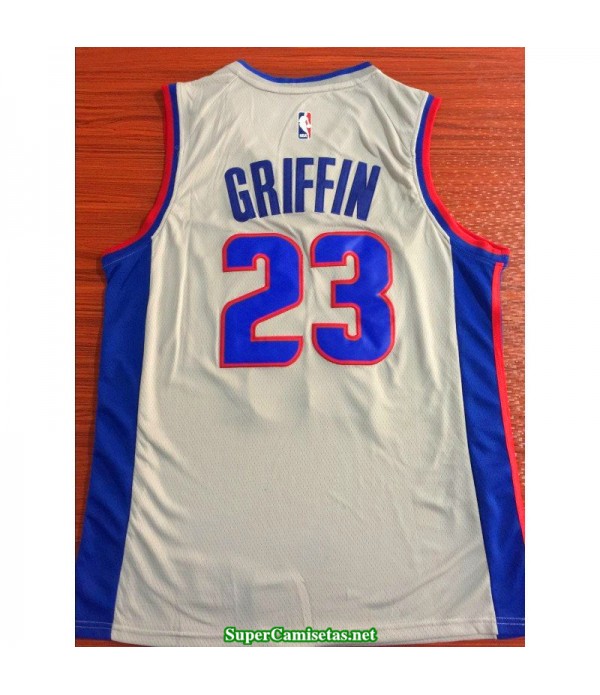 Camiseta Griffin 23 blanca Detroit Pistons