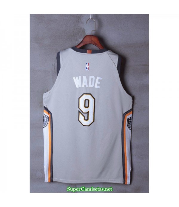 Camiseta Wade 9 blanca Cleveland Cavaliers 2018 THE LAND