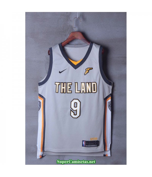 Camiseta Wade 9 blanca Cleveland Cavaliers 2018 THE LAND