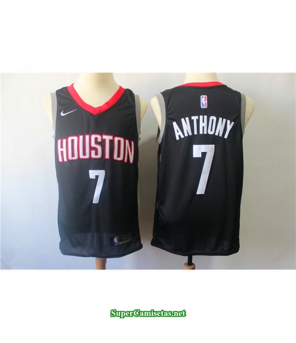 Camiseta 2018 Anthony 7 negra Houston Rockets