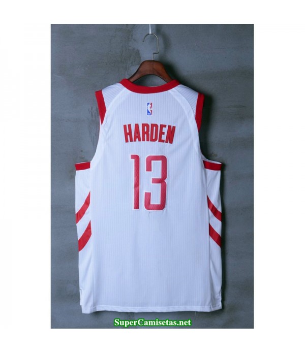 Camiseta 2018 Harden 13 blanca Houston Rockets