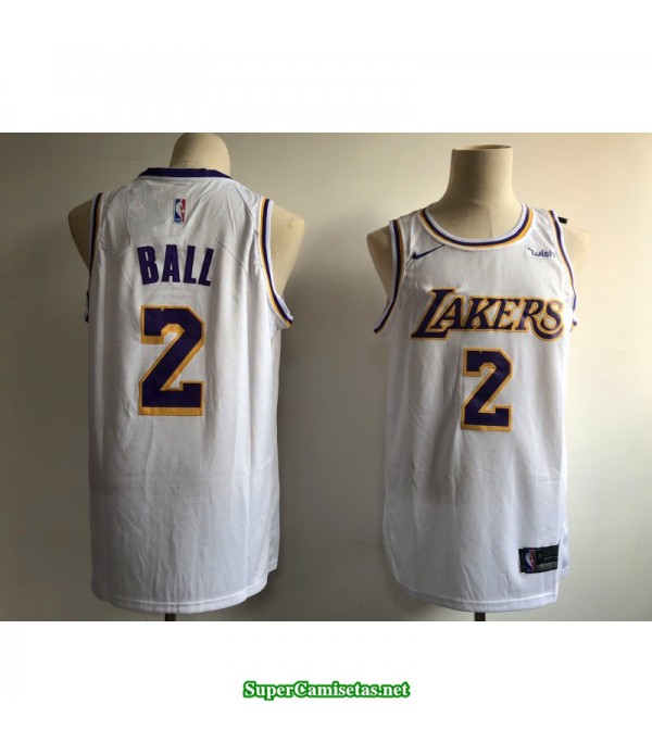 Camiseta Ball 2 blanca Angeles Lakers