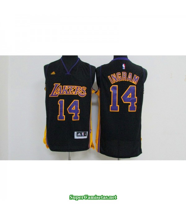 Camiseta Ingram negra 14 negra Angeles Lakers