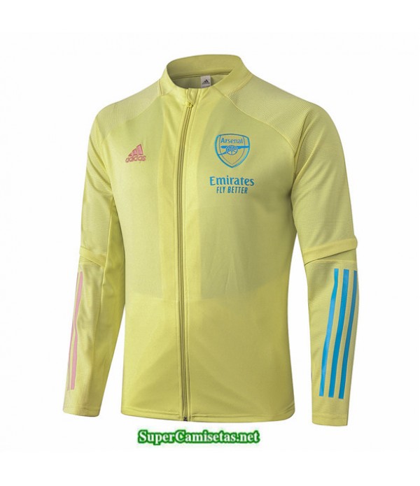 Tailandia Camiseta Arsenal Veste Amarillo 2020