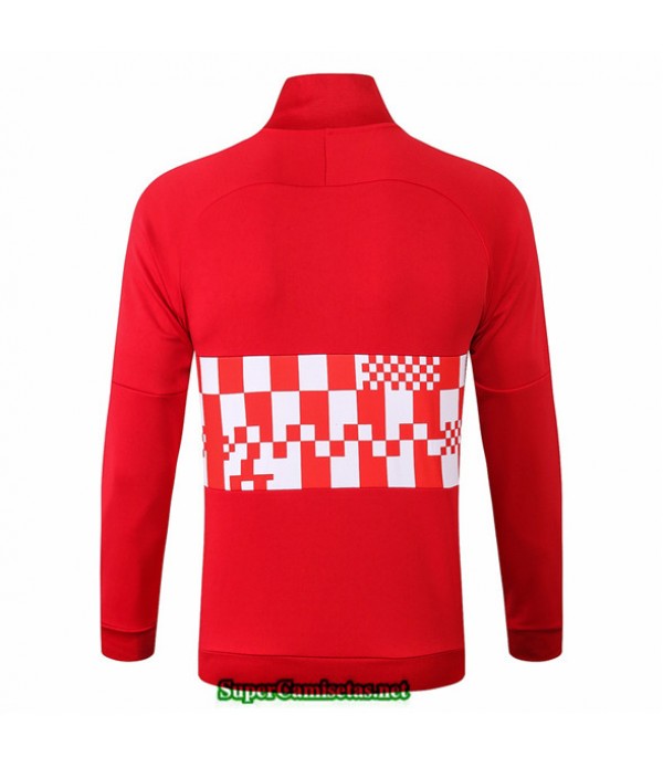 Tailandia Camiseta Croacia Veste Rojo 2020