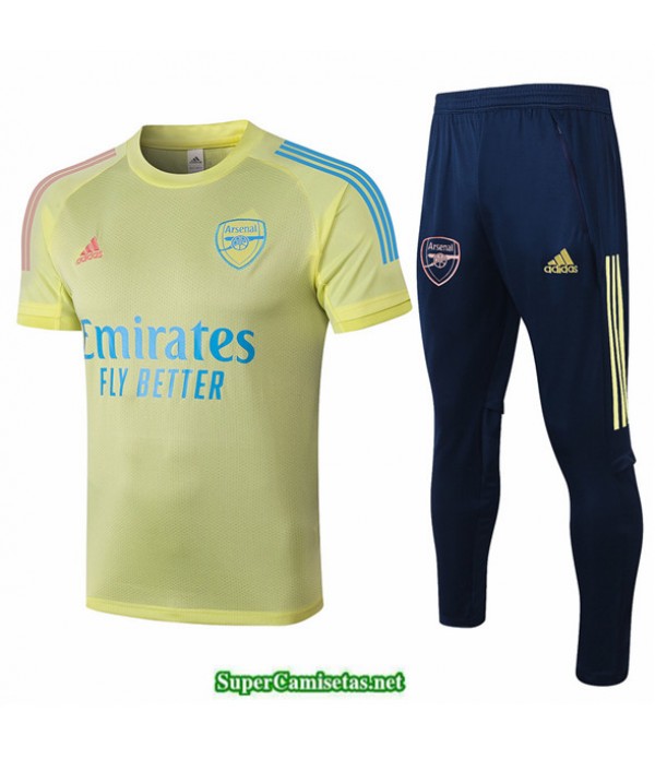 Tailandia Camiseta Kit De Entrenamiento Arsenal Amarillo 2020