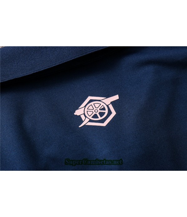 Tailandia Camiseta Kit De Entrenamiento Arsenal Polo Azul Oscuro 2020