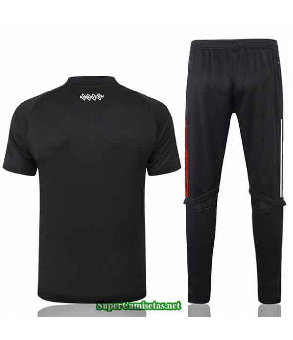 Tailandia Camiseta Kit De Entrenamiento Bayern Munich Polo Negro 2020