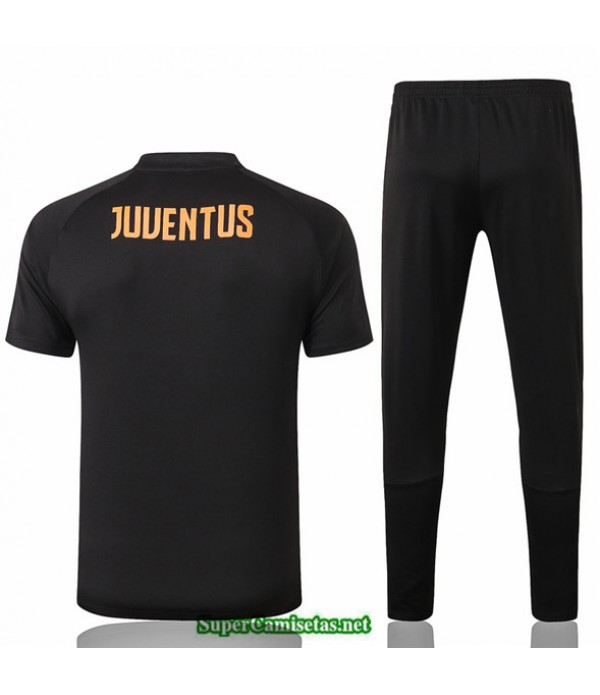 Tailandia Camiseta Kit De Entrenamiento Juventus Negro 2020