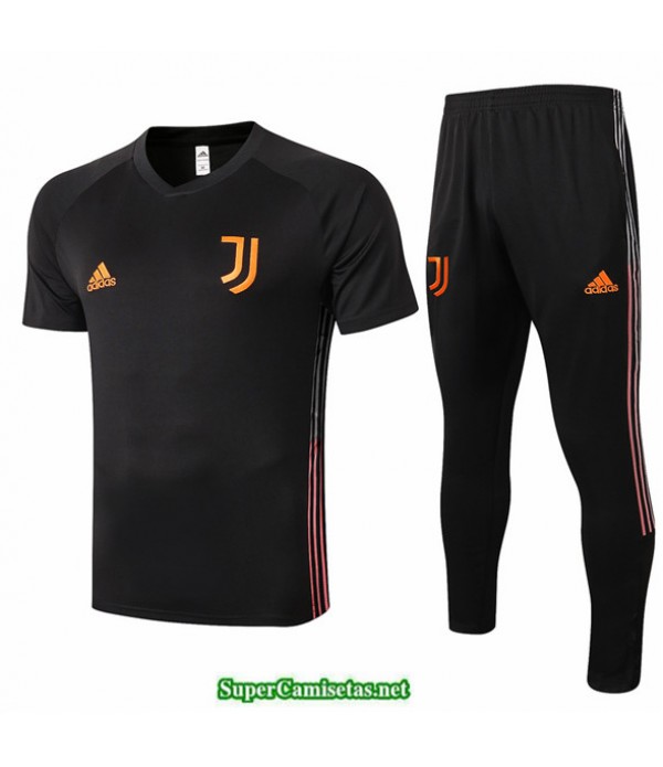 Tailandia Camiseta Kit De Entrenamiento Juventus Negro 2020