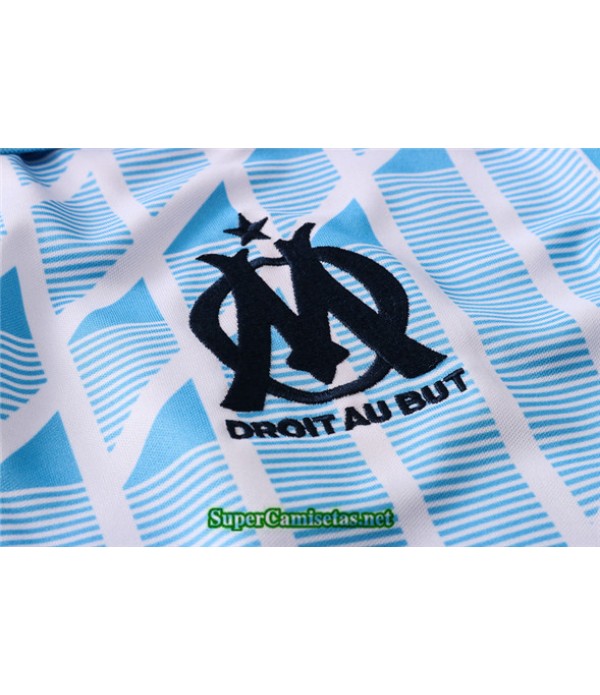Tailandia Camiseta Kit De Entrenamiento Marsella Polo Azul Claro 2020