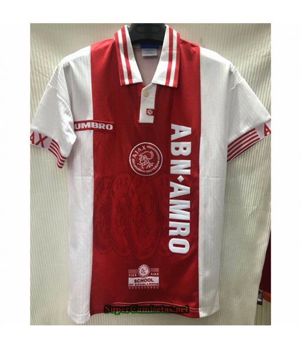 Tailandia Camisetas Clasicas Primera Ajax Hombre 1997 98