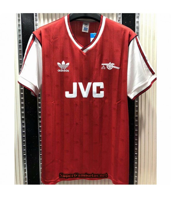Tailandia Camisetas Clasicas Primera Arsenal Hombre 1988 89